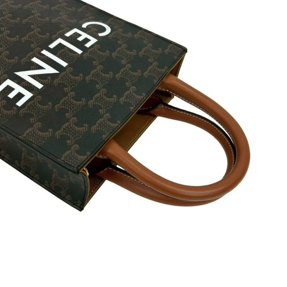 Celine Vertical Cabas Mini Leather 2-Way - Picture 4 of 9